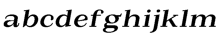Extinguish SemBd SemExp Slant FONT