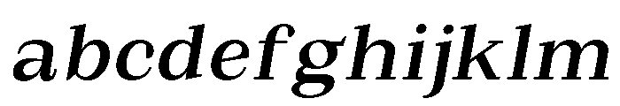 Extinguish Semi Bold Slanted FONT