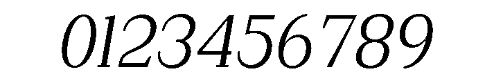 Extinguish SemiCond Slant Font OTHER CHARS