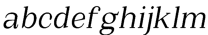 Extinguish SemiCond Slant FONT