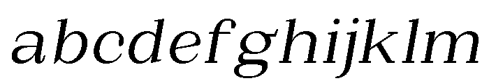 Extinguish Slanted FONT