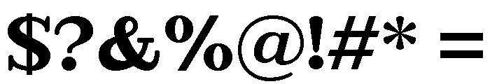 Extinguish Variable Black Font OTHER CHARS