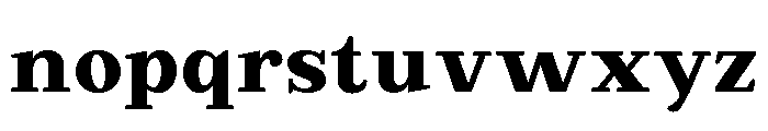 Extinguish Variable Black Font LOWERCASE