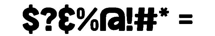 Extra Milky Font OTHER CHARS