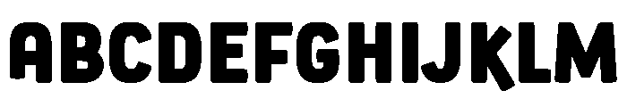 Extra Milky Font UPPERCASE