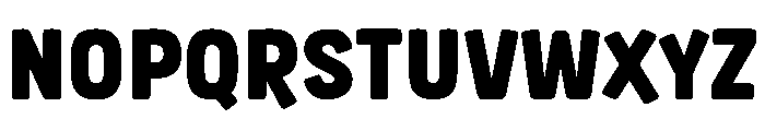 Extra Milky Font LOWERCASE