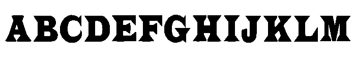 Extreem Texas Regular FONT