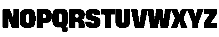 Exvanta Font UPPERCASE