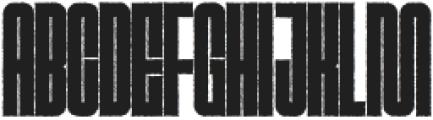 Exarch Distorted otf (400) Font UPPERCASE
