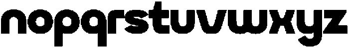 Exatron Black otf (900) Font LOWERCASE