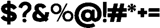 Exatron Extra Bold otf (700) Font OTHER CHARS
