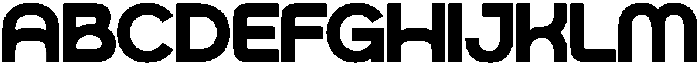 Exatron Extra Bold otf (700) Font UPPERCASE