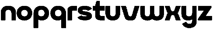 Exatron Extra Bold otf (700) Font LOWERCASE