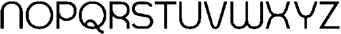 Exatron Light otf (300) Font UPPERCASE