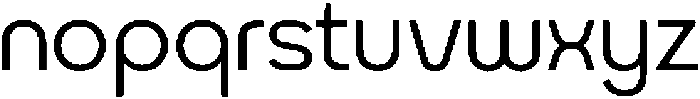 Exatron Light otf (300) Font LOWERCASE