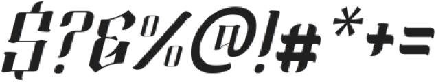 ExcellentDisplayFont-Italic otf (400) Font OTHER CHARS