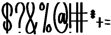 Excited Regular otf (400) Font OTHER CHARS