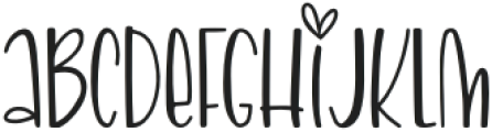 Excites Valentine Regular otf (400) FONT
