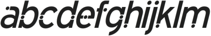 Exclude otf (400) Font LOWERCASE