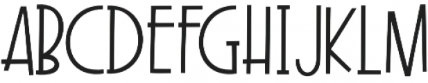Exclusively Chic Sans otf (400) Font UPPERCASE