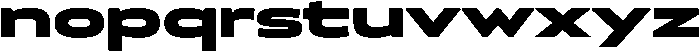 Exheval Regular otf (400) Font LOWERCASE