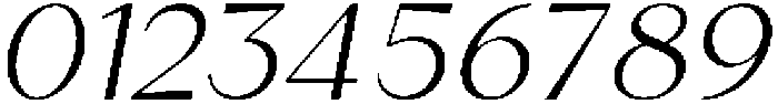 Existo Italic otf (400) Font OTHER CHARS