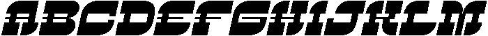 Exmora Italic otf (400) Font UPPERCASE
