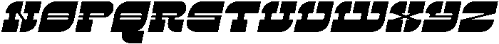 Exmora Italic otf (400) Font LOWERCASE