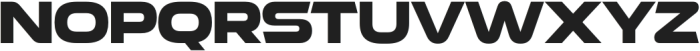 Exofant Extra Bold otf (700) Font UPPERCASE