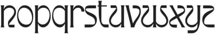 Exotisal-Regular otf (400) Font LOWERCASE