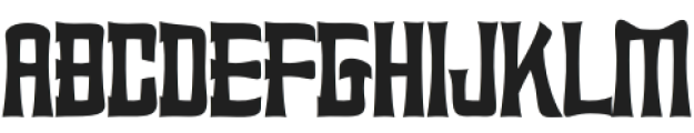 Exowhie Regular otf (400) Font UPPERCASE