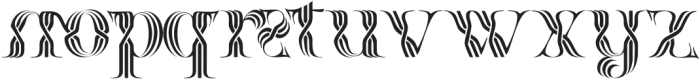 Expand Further Regular otf (400) Font LOWERCASE