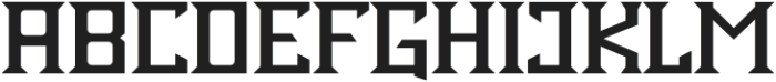 Expanded Pro Regular otf (400) Font LOWERCASE