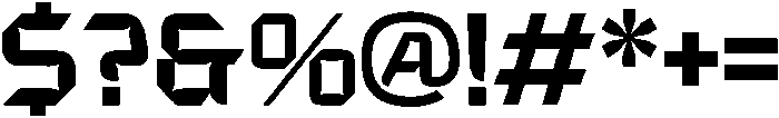 Expanse Cosmic otf (400) Font OTHER CHARS