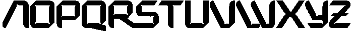 Expanse Cosmic otf (400) Font UPPERCASE