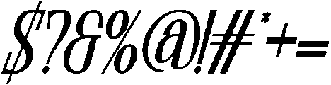 Experience Compassion Bold Italic otf (700) Font OTHER CHARS