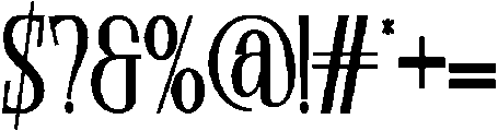 Experience Compassion Bold otf (700) Font OTHER CHARS