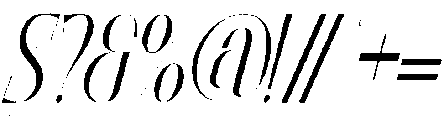 Experience Compassion Light Italic otf (300) Font OTHER CHARS