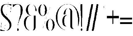 Experience Compassion Light otf (300) Font OTHER CHARS