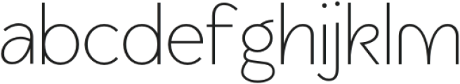 Expounder Regular otf (400) Font LOWERCASE