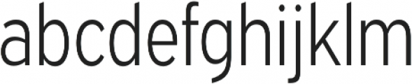 Expressway Condensed Light otf (300) Font LOWERCASE