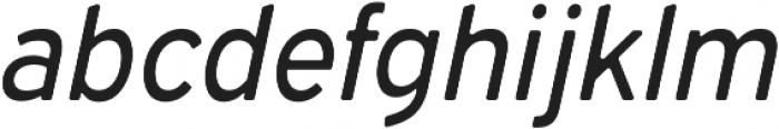 Expressway Soft Regular Italic otf (400) Font LOWERCASE