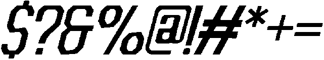Exquisite Precision Light Italic otf (300) Font OTHER CHARS