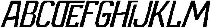 Exquisite Precision Light Italic otf (300) Font UPPERCASE