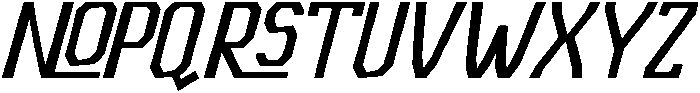 Exquisite Precision Light Italic otf (300) Font UPPERCASE