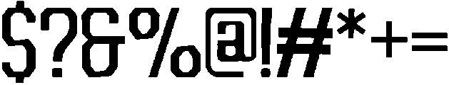 Exquisite Precision Light otf (300) Font OTHER CHARS