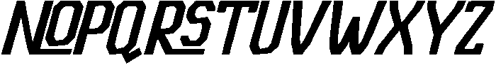 Exquisite Precision Regular Italic otf (400) Font UPPERCASE