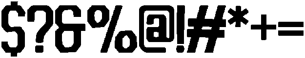 Exquisite Precision Regular otf (400) Font OTHER CHARS