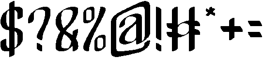 Exquisite otf (400) Font OTHER CHARS
