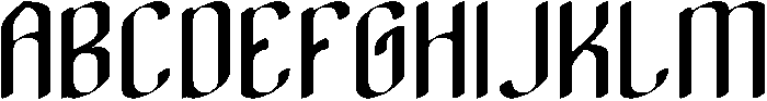 Exquisite otf (400) Font UPPERCASE
